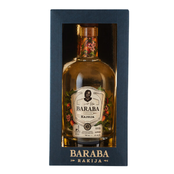 Rakija Baraba kajsija gift lux 0.7l