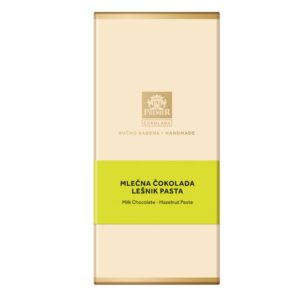 Premier mlečna čokolada lešnik pasta 100gr