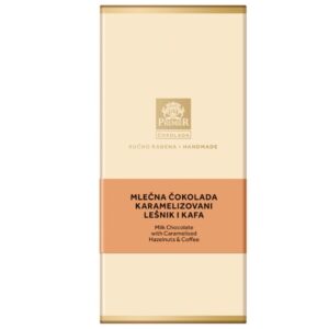Premier gold bela čokolada karamelizovani lešnik i kafa 100gr