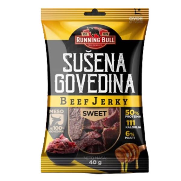 Sušena govedina  Beef Jerky  sweet 40gr