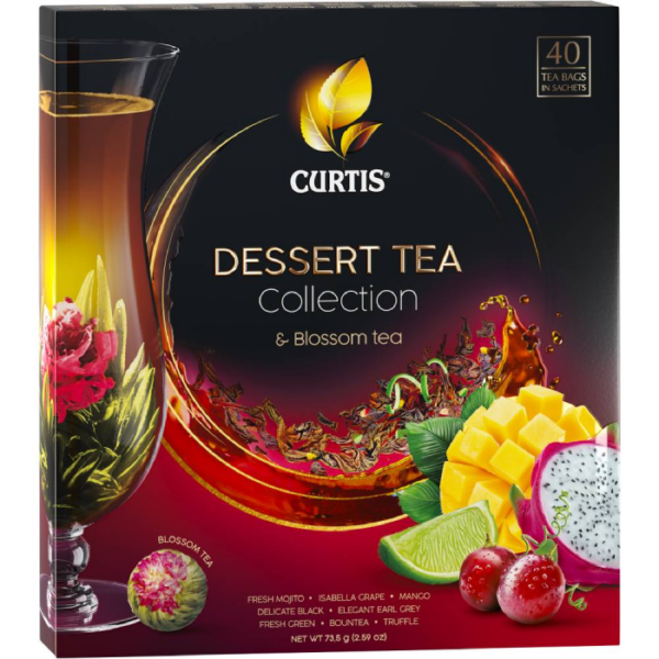 CURTIS Dessert Tea Collection & Blossom Tea 43,5 gr